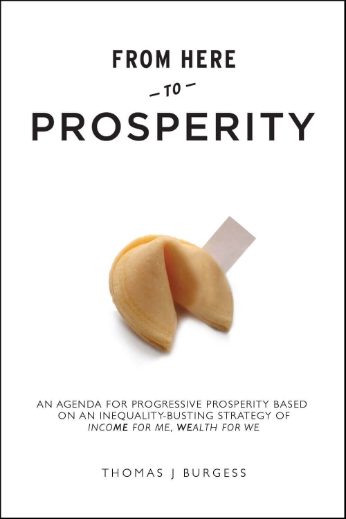 From Here to Prosperity Book Cover - Tom Burgess - Shepheard Walwyn Publishers