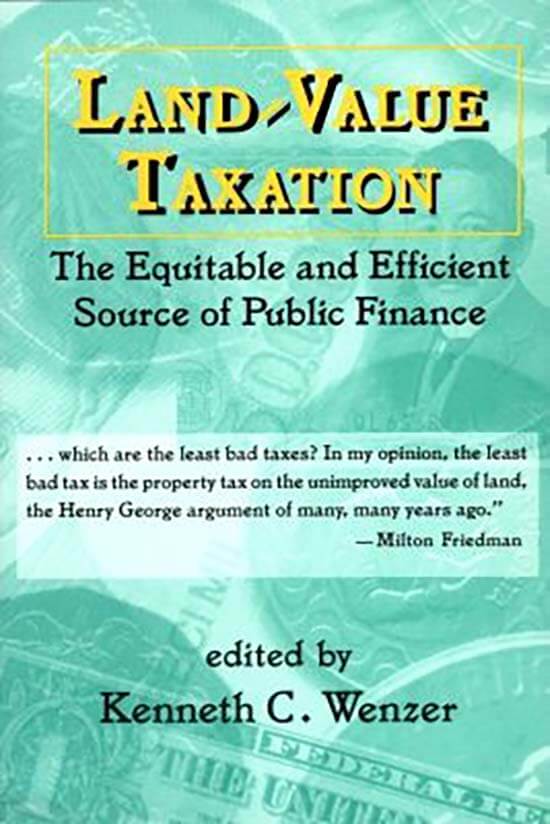 Land Value Taxation Book Cover - Kenneth C Wenzer - Shepheard Walwyn Publishers