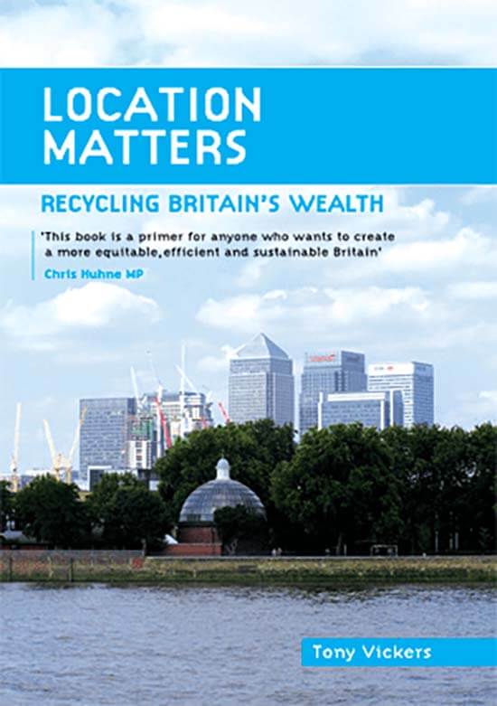 Location Matters Book Cover - Tony Vickers - Shepheard Walwyn Publishers