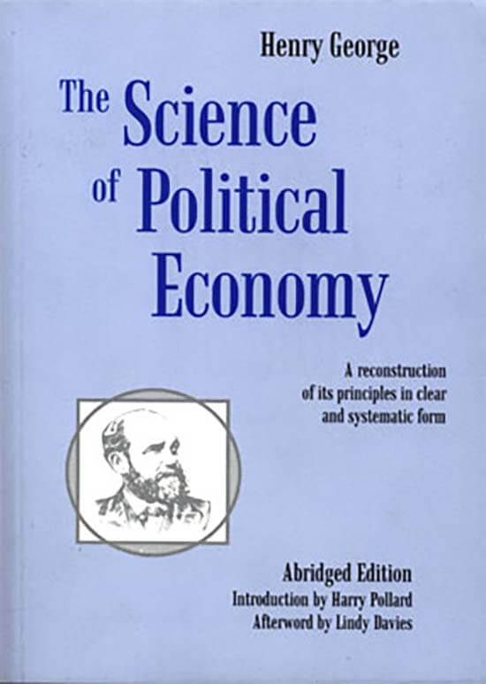 The Science of Political Economy Book Cover - Henry George - Shepheard Walwyn Publishers